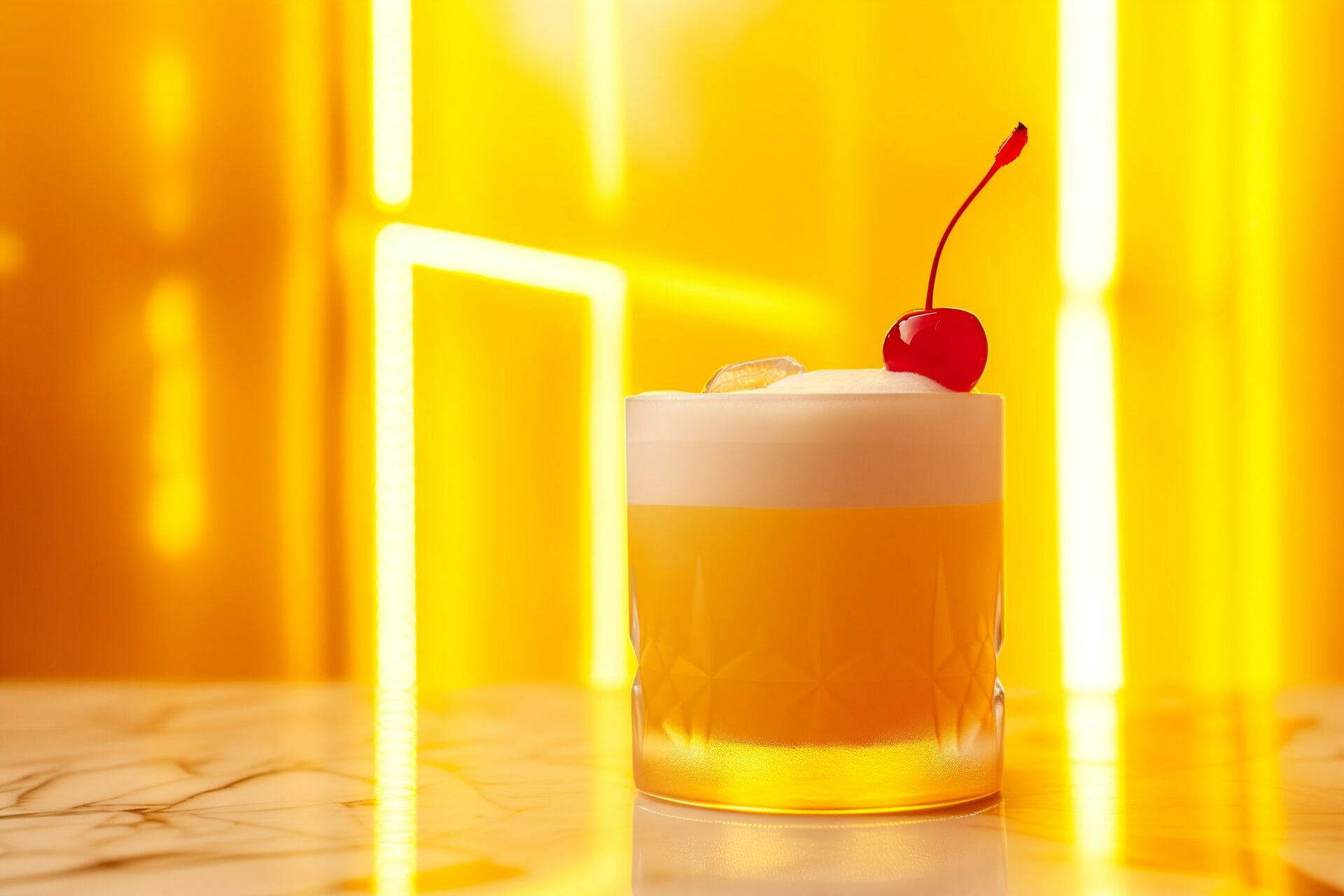 whiskey sour cocktail